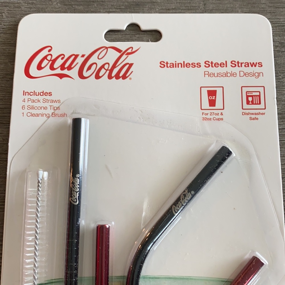 Coca-cola Set - cooler bag, straws, journal & pen - Picture 9 of 10